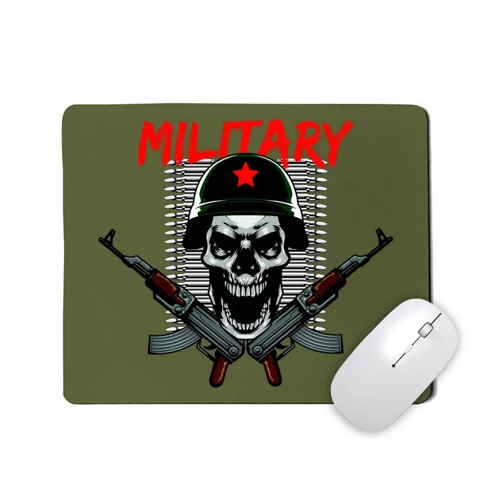 Military Skeleton Mousepad