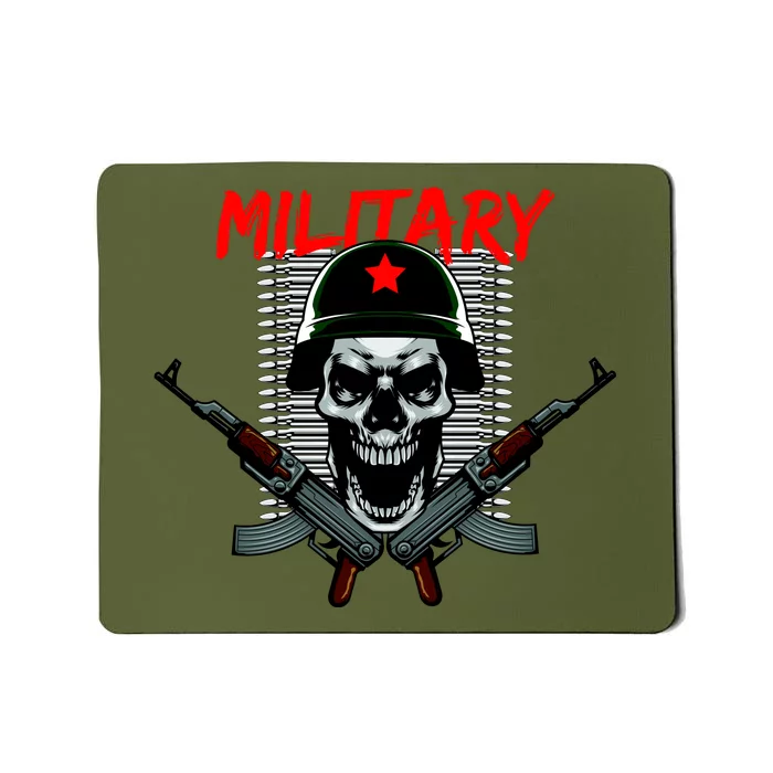 Military Skeleton Mousepad