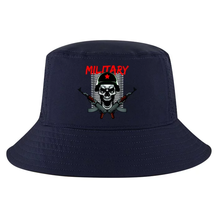 Military Skeleton Cool Comfort Performance Bucket Hat