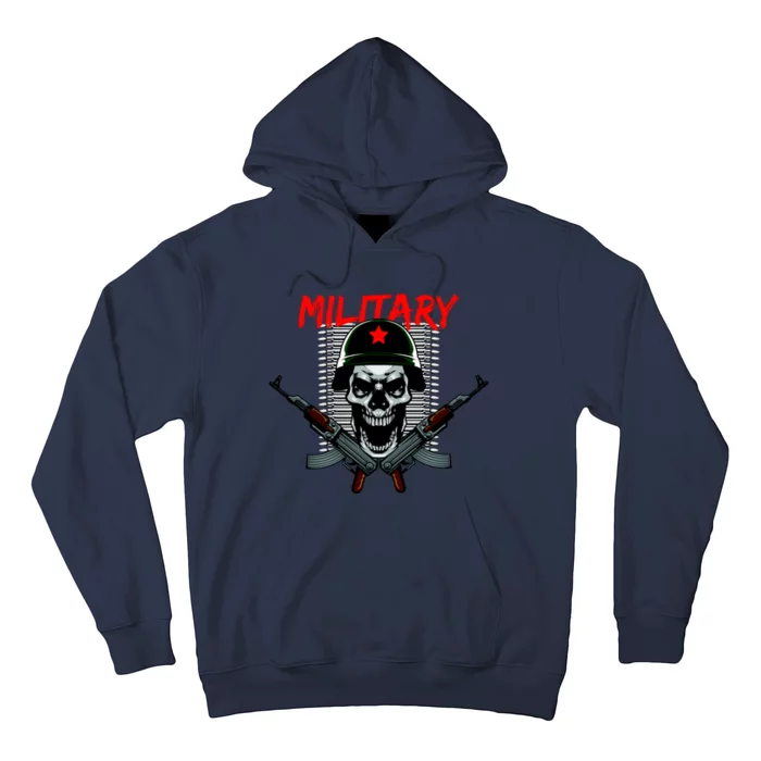 Military Skeleton Hoodie