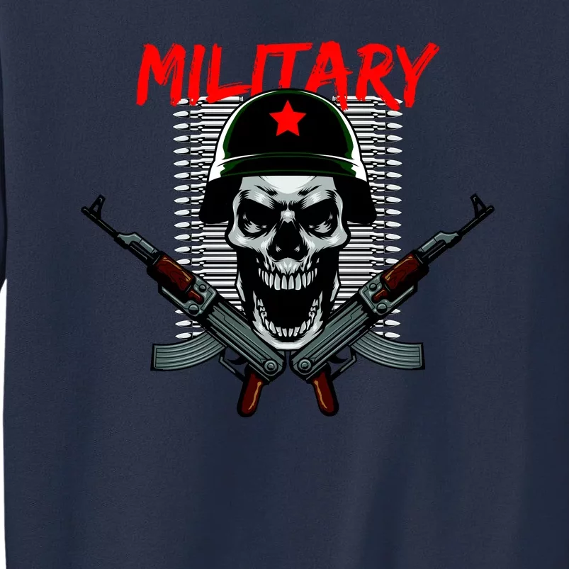 Military Skeleton Sweatshirt