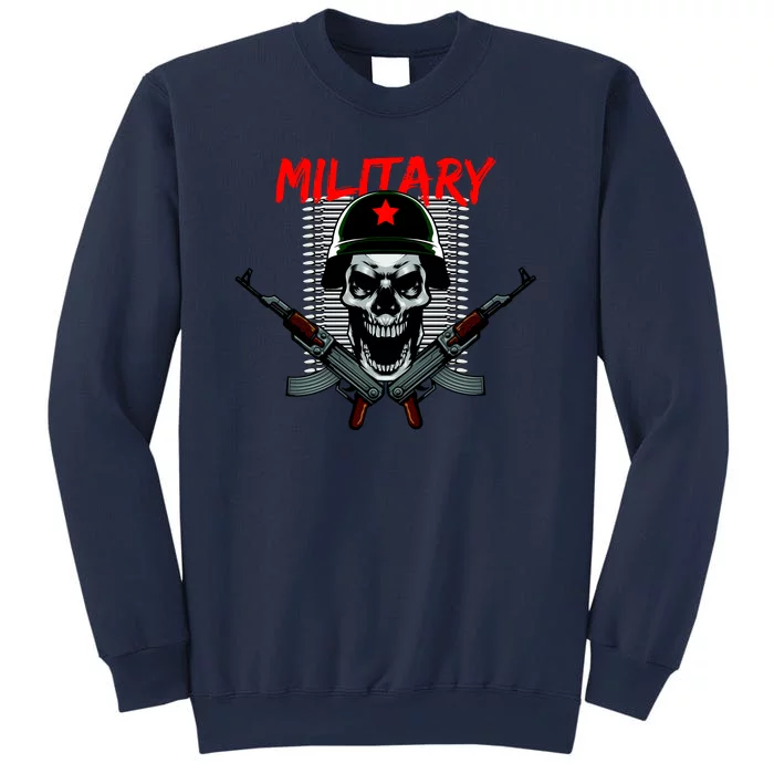 Military Skeleton Sweatshirt