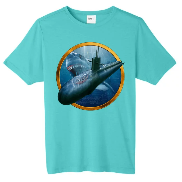 Military Submarine Shark ChromaSoft Performance T-Shirt