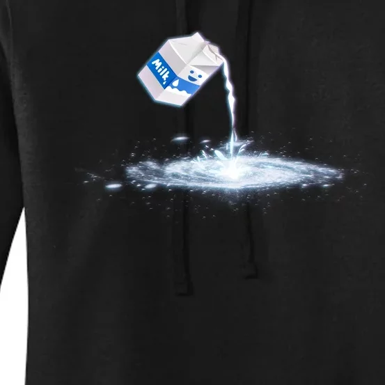 Milky Way Milk Carton Women's Pullover Hoodie