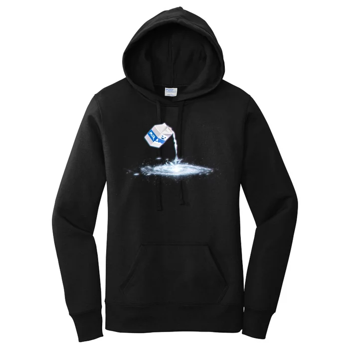 Milky Way Milk Carton Women's Pullover Hoodie