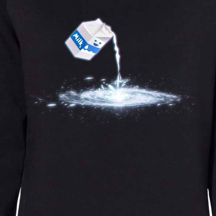 Milky Way Milk Carton Womens California Wash Sweatshirt