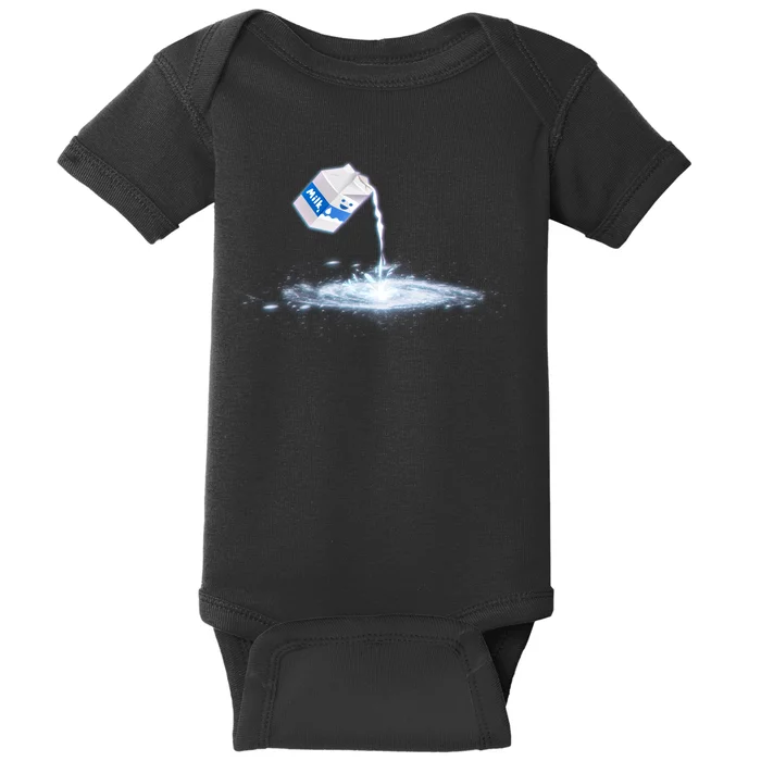 Milky Way Milk Carton Baby Bodysuit