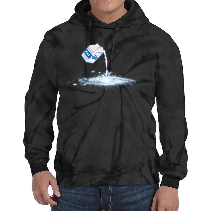 Milky Way Milk Carton Tie Dye Hoodie