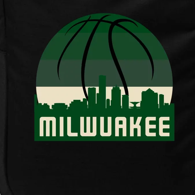 Milwaukee Basketball City Skyline Impact Tech Backpack