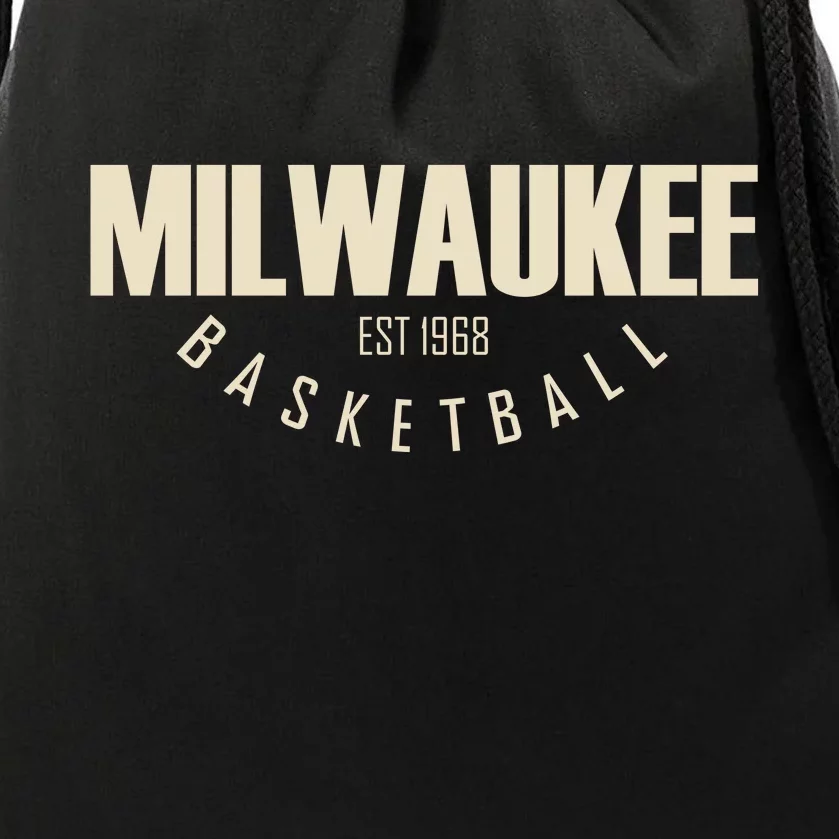 Milwaukee Basketball Classic EST 1968 Drawstring Bag