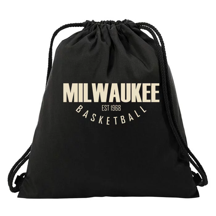 Milwaukee Basketball Classic EST 1968 Drawstring Bag