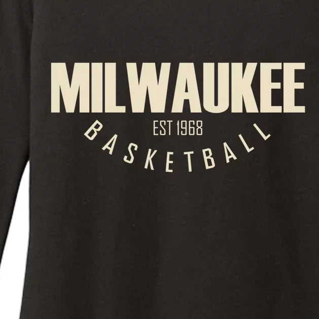 Milwaukee Basketball Classic EST 1968 Womens CVC Long Sleeve Shirt