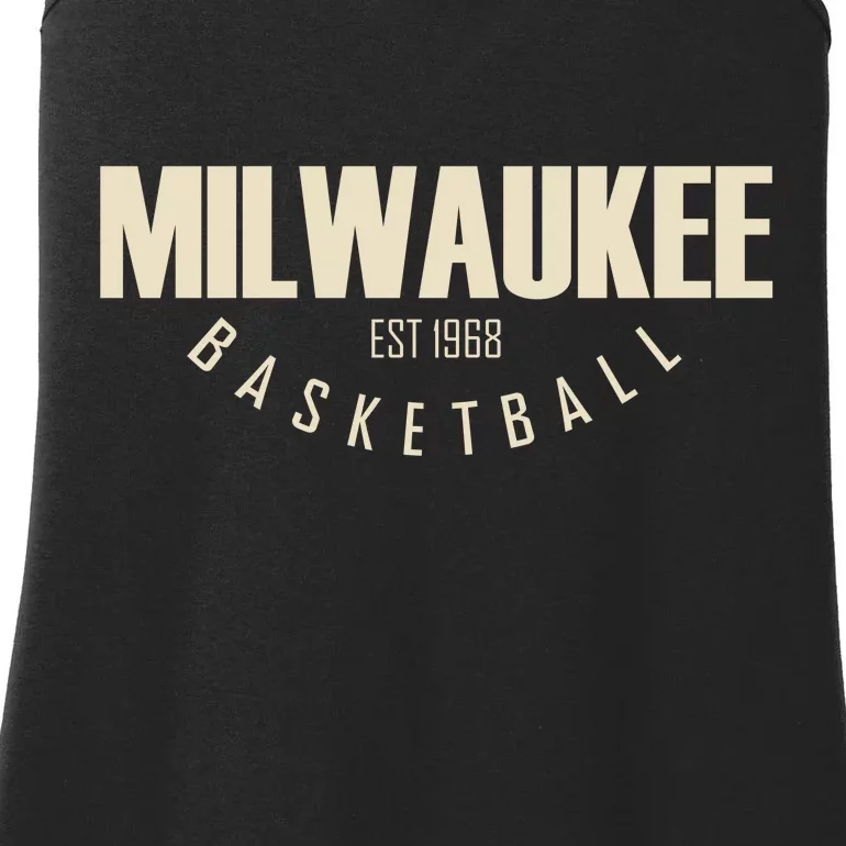 Milwaukee Basketball Classic EST 1968 Ladies Essential Tank