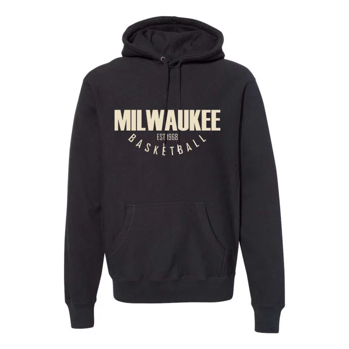 Milwaukee Basketball Classic EST 1968 Premium Hoodie