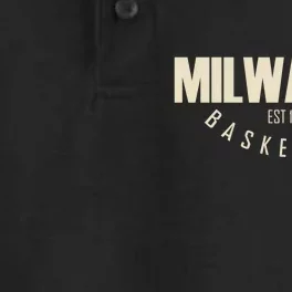 Milwaukee Basketball Classic EST 1968 Dry Zone Grid Performance Polo