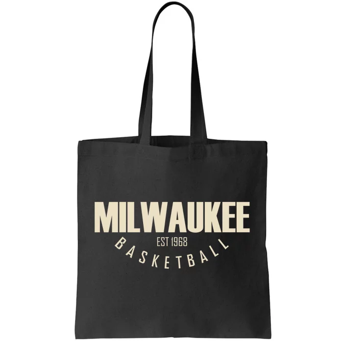 Milwaukee Basketball Classic EST 1968 Tote Bag