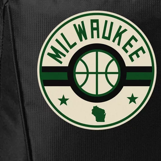 Milwaukee Basketball Stars And Stripes Wisconsin Map City Backpack