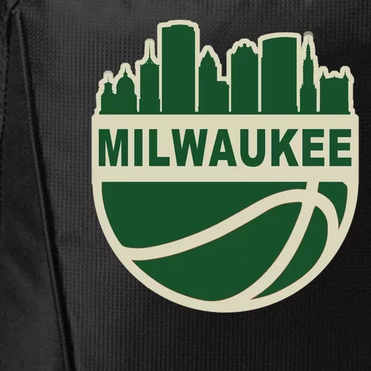 Milwaukee Basketball Wisconsin Cityscape City Backpack