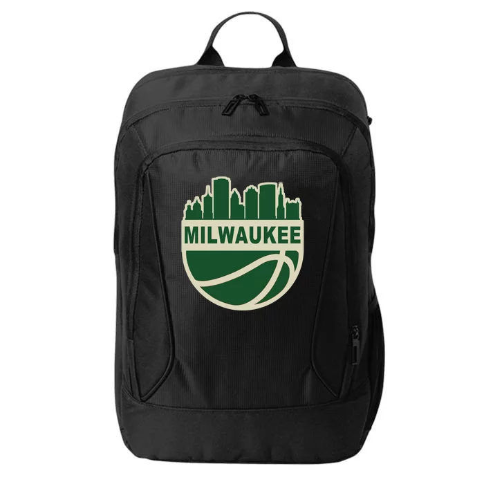 Milwaukee Basketball Wisconsin Cityscape City Backpack