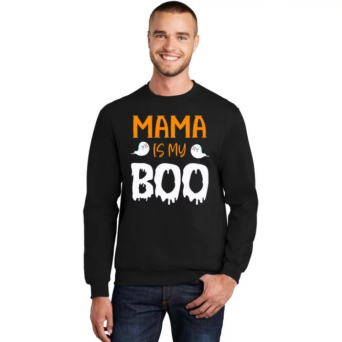 Mama Is My Boo Halloween Costume Sweatshirt