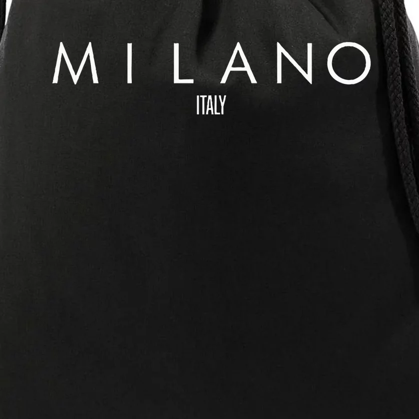 Milano Italy Drawstring Bag