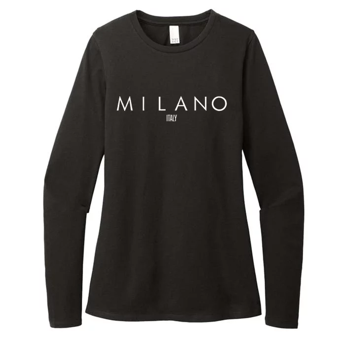 Milano Italy Womens CVC Long Sleeve Shirt