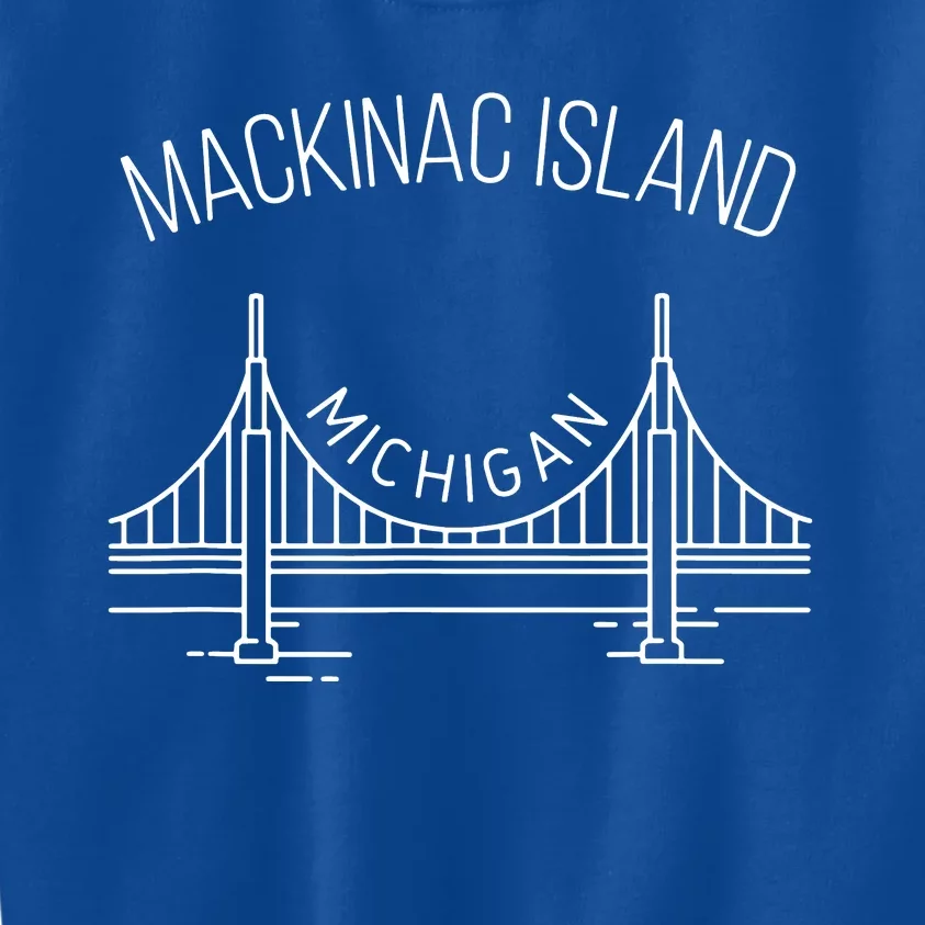 Mackinac Island Michigan Kids Sweatshirt