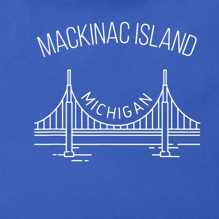 Mackinac Island Michigan Zip Tote Bag