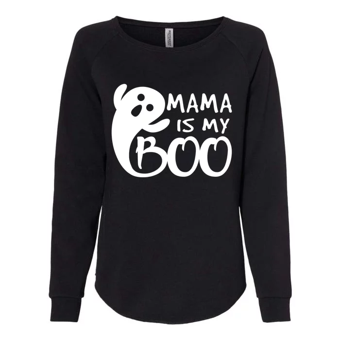 Mama Is My Boo Teen Halloween Boo Ghost Great Gift Womens California Wash Sweatshirt