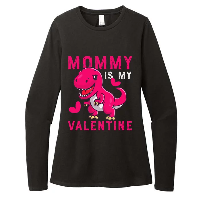 Mommy Is My Valentine Valentine's Day Giftss Womens CVC Long Sleeve Shirt