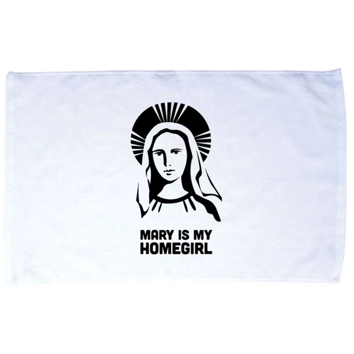 Mary Is My Homegirl Microfiber Hand Towel