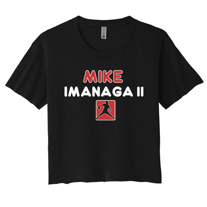 Mike Imanaga Mikey G Women's Crop Top Tee