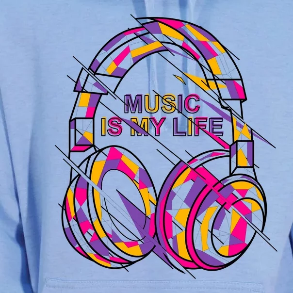 Music Is My Life Unisex Surf Hoodie