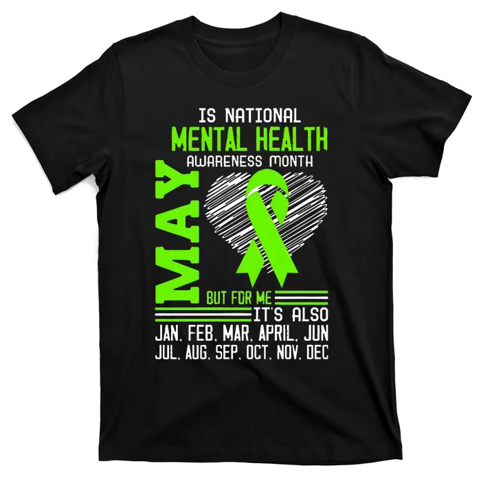 May Is Mental Health Awareness Month T-Shirt