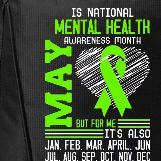 May Is Mental Health Awareness Month City Backpack