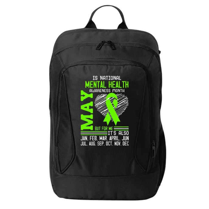 May Is Mental Health Awareness Month City Backpack