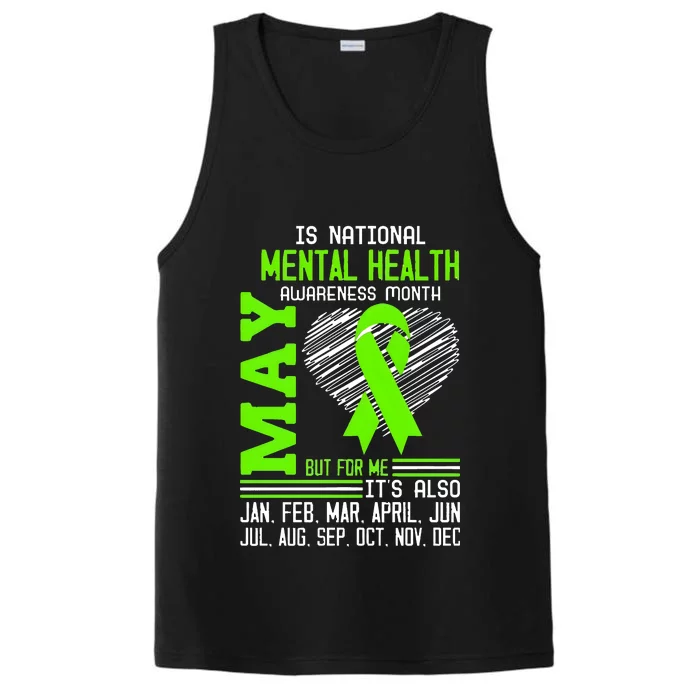 May Is Mental Health Awareness Month Performance Tank