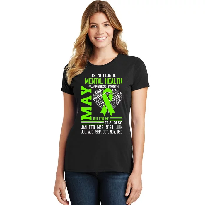 May Is Mental Health Awareness Month Women's T-Shirt