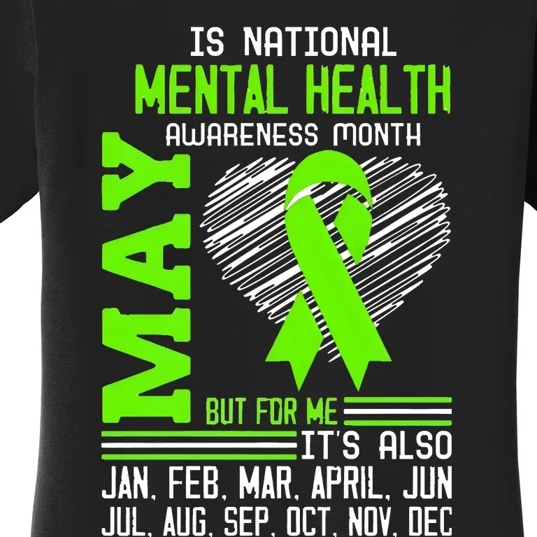 May Is Mental Health Awareness Month Women's T-Shirt