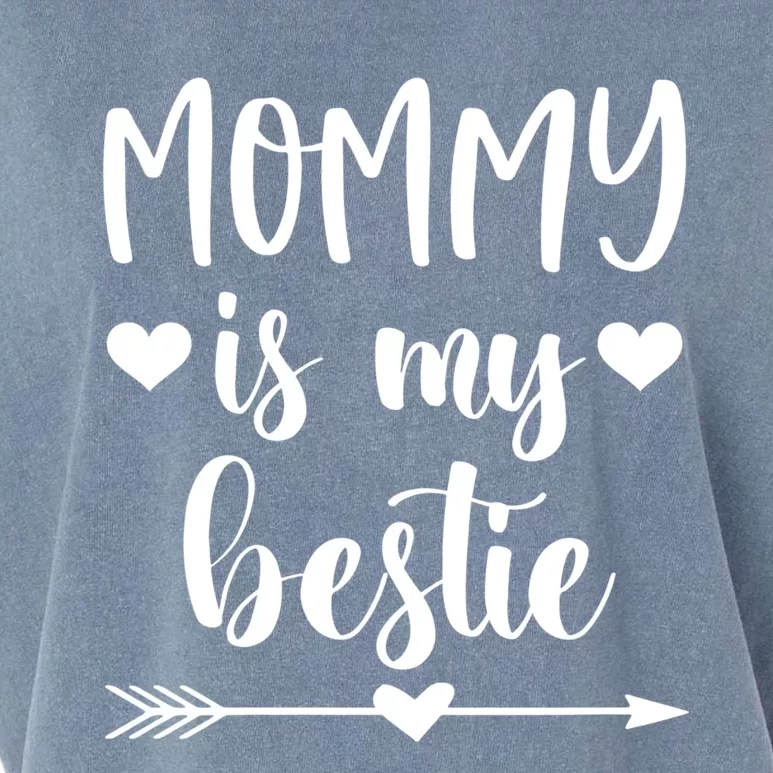 Mommy Is My Bestie Gift Garment-Dyed Women's Muscle Tee