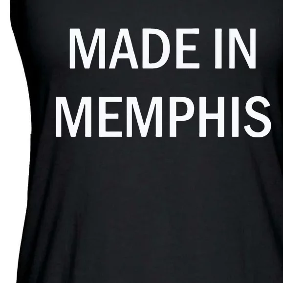 Made In Memphis 901 Tigers Grizzlies Tennessee Graphic Ladies Essential Flowy Tank