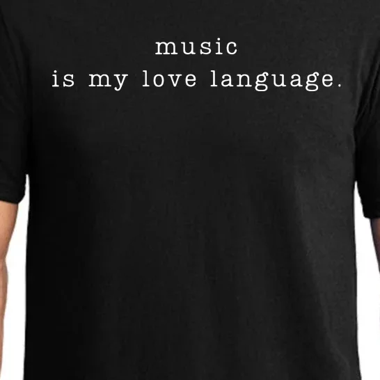 Music Is My Love Language Pajama Set