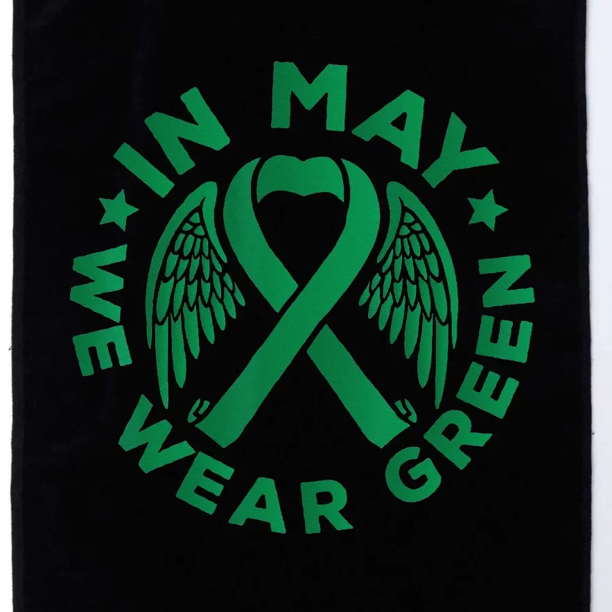 May is Mental Health Awareness Month In May We Wear Green Platinum Collection Golf Towel