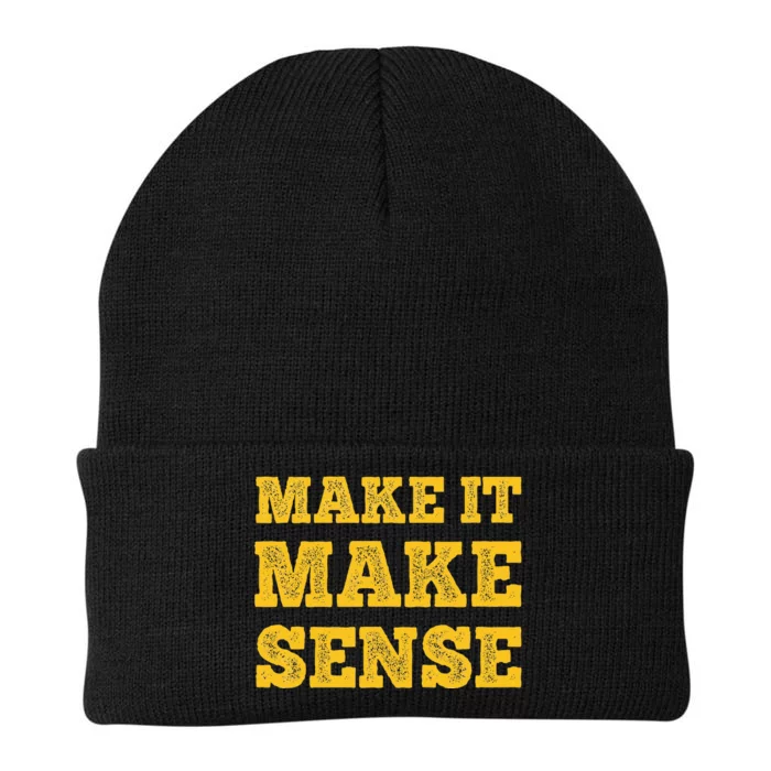 Make It Make Sense Knit Cap Winter Beanie