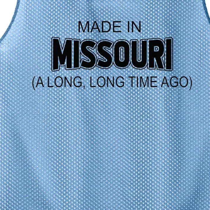 Made In Missouri A Long Long Time Ago Mesh Reversible Basketball Jersey Tank