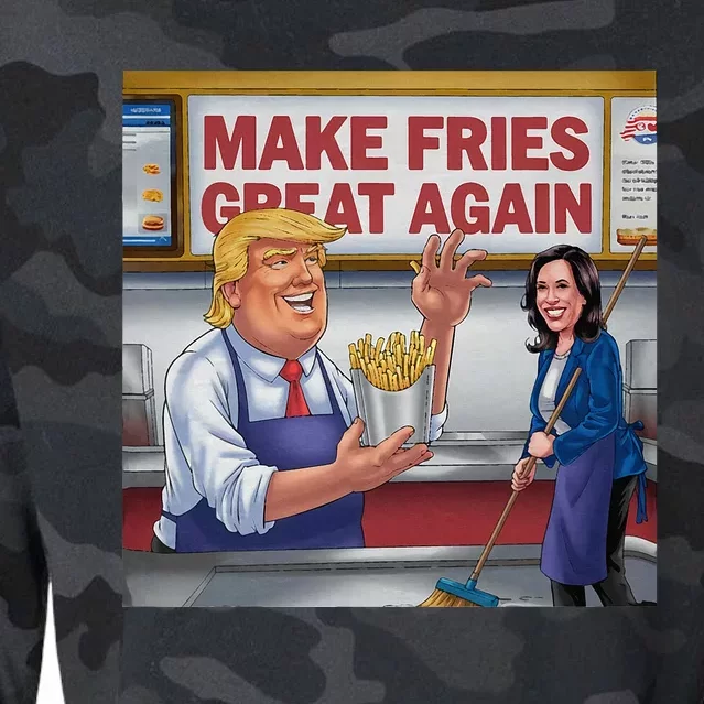 Magadonalds Im Making It Great Trump Cropped Pullover Crew