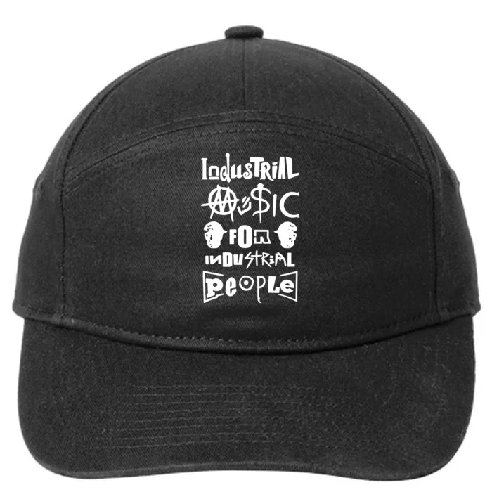 Museum Industrial Music For Industrial People 7-Panel Snapback Hat