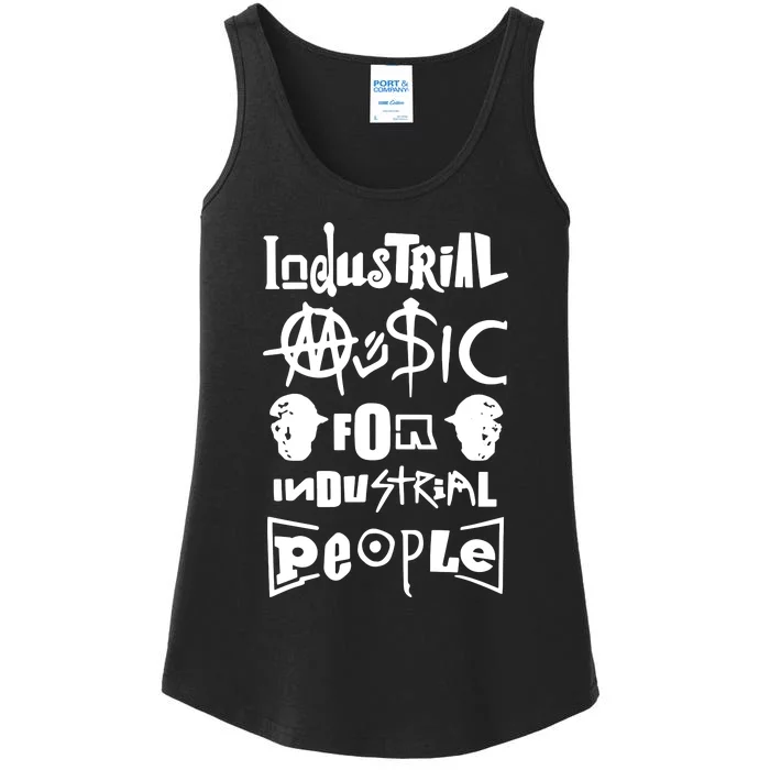 Museum Industrial Music For Industrial People Ladies Essential Tank