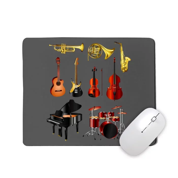 Musical Instruments Mousepad