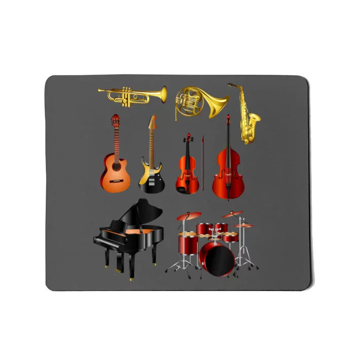 Musical Instruments Mousepad